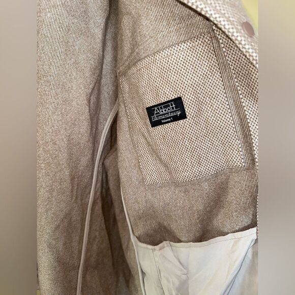 NWT Abbott Elementary Snap Front Trucker Jacket Sz XXL - Picture 5 of 8